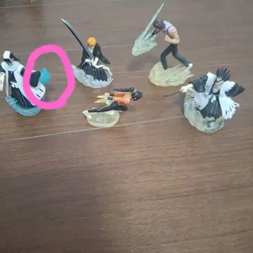 Bleach 리얼 컬렉션 전5종 1개 받침대 1부 결품