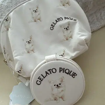 GELATO PIQUE 치와와 프린트 파우치 거울 포함