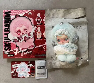 SKULL PANDA Winter Symphony 봉제 인형 snow