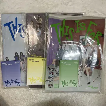 twice 앨범 미개봉 새상품 this is for