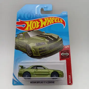 Hot Wheels NISSAN SKYLINE GT-R (BNR34)