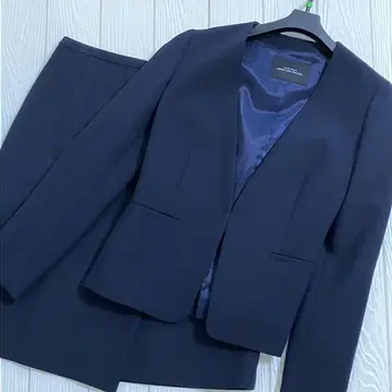 GREEN LABEL RELAXING 네이비 수트 셋업