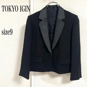 TOKYO IGIN 테일러드 자켓 size 9 블랙