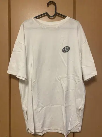 LEE 오버사이즈 티셔츠 화이트
