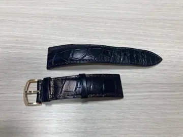 Piaget 크로커다일 패턴 가죽 벨트
