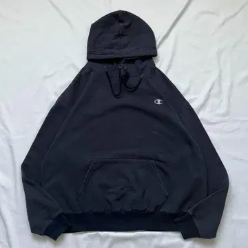 Champion 후드티 3XL 네이비 온두라스산 Y2K
