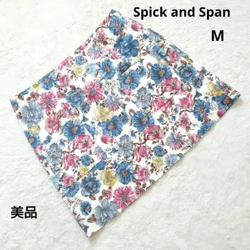 Spick and Span 스픽 앤 스팬 꽃무늬 미니 스커트 M
