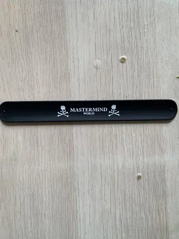 MASTERMINDS WORLD 블랙 뱅글 플라스틱 S