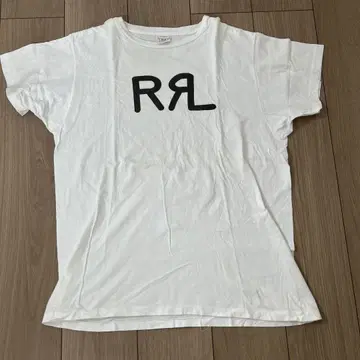 RRL 로고 T셔츠 화이트