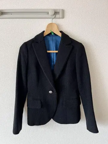 TOMMY HIlFIGER 블랙 테일러드 자켓
