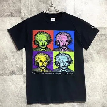 ALBERT EINSTEIN 아인슈타인 T셔츠 카피라이트 레어