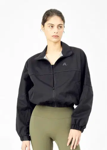 Performance Crop Sweat Jumper 블랙