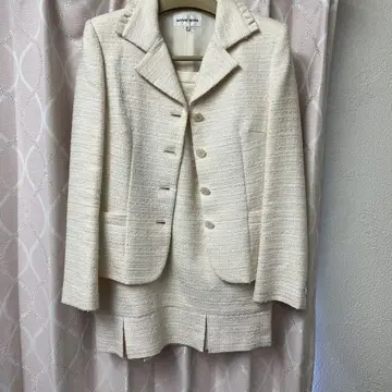 HANAEMORI 아이보리 화이트 수트 40