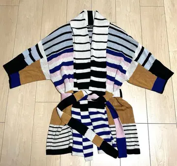 마리메꼬 marimekko 롱 가디건 벨트