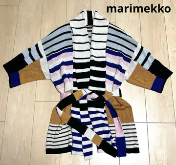 마리메꼬 marimekko 롱 가디건 벨트
