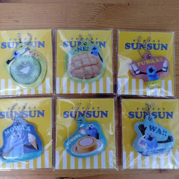 Puppet Sun Sun 아크릴 키링 6세트