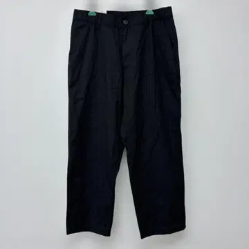 UNIQLO 린넨 블렌드 이지 팬츠 블랙 S 마16