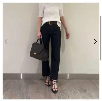 mila owen 다크 브라운 미사용 새상품 가죽 토트백 완판템