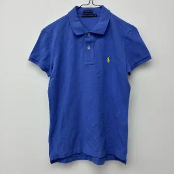 Ralph Lauren 반팔 피케 셔츠 M 블루 마18