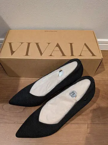 VIVALA Anna 블랙 스틸레토 하이힐