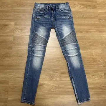 mnml 바이커 데님 M14 STRETCH DENIM BLUE