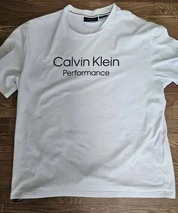 Calvin Klein Performance 화이트 T셔츠