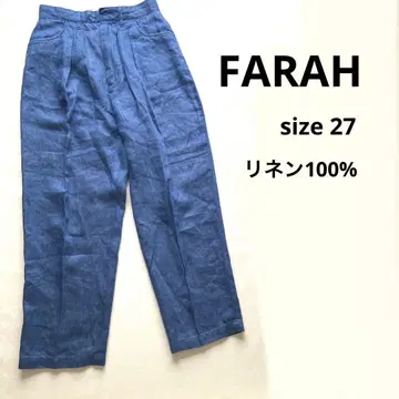 FARAH 린넨 캐주얼 팬츠 사이즈 27