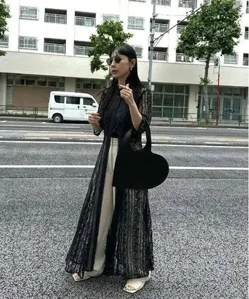 MEDI TULLE LACE FLARE DRESS ameri