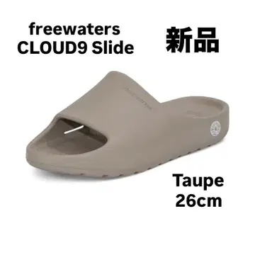 freewaters CLOUD9 Slide Taupe 26cm 새상품