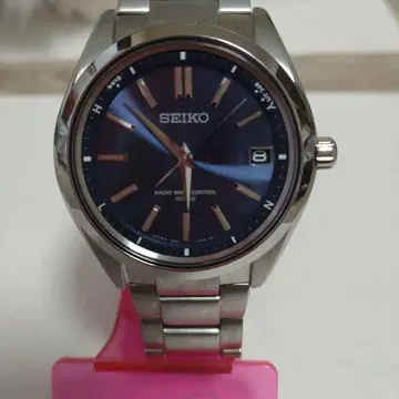 SEIKO 오토매틱 시계 다크 블루