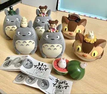 토토로 고양이 버스 피규어 세트