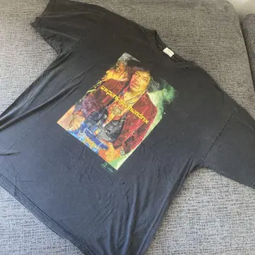 빈티지 Jimi Hendrix 티셔츠 지미 헨 빈티지