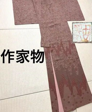 작가 작품 꽃덩굴 패턴 츠케사게 몬 없음