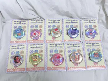 가면라이더 가브 x 산리오 캐릭터즈 오로라 캔뱃지 10종 풀 컴플리트