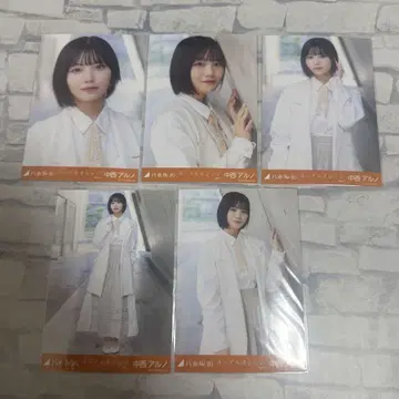 노기자카46 나카니시 아르노 네이블오렌지 개인 브로마이드