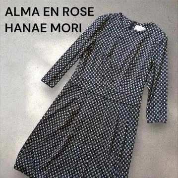 [새상품급] 알마안로즈 하나에모리 꽃무늬 고급 원피스