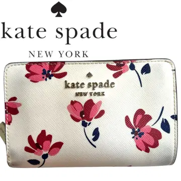 kate spade 꽃무늬 반지갑