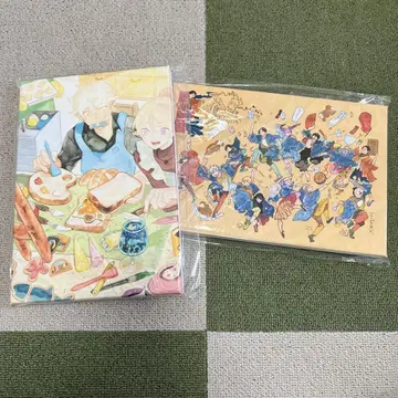 블루 피리어드 캔버스 아트 세트