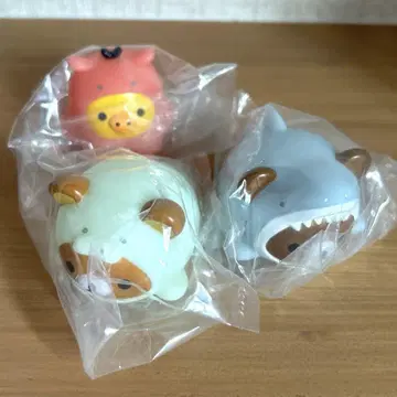 리락쿠마 우미리라 기분 3종 가챠가챠