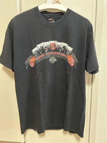 Harley-Davidson 그래픽 T셔츠 블랙