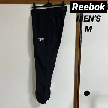 컨디션 최상 Reebok 클래식 벡터 트랙 팬츠 남성용 M 블랙