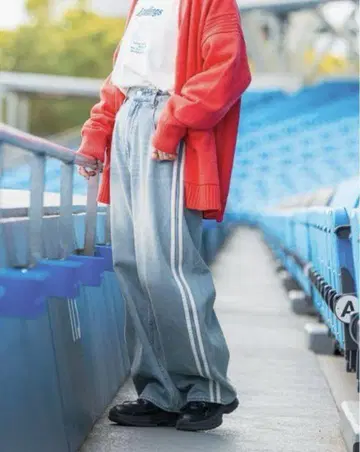 니코앤드 라인 데님 팬츠