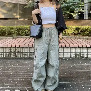 kastane 카고 팬츠 카키 그린