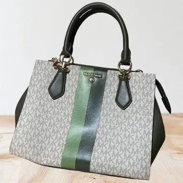 새상품급 마이클코어스 Michael Kors 그레이/올리브 핸드백