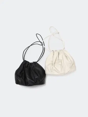 evam eva drawstring mini bag