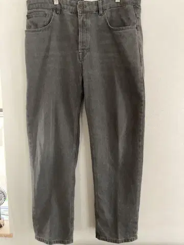 ZARA origins 그레이 스트레이트 데님