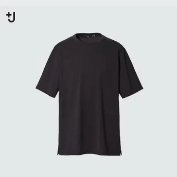 미사용 새상품 UNIQLO + J 수피마 코튼 릴랙스 핏 크루 T
