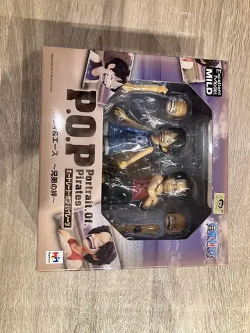 P.O.P 원피스 루피 에이스 피규어