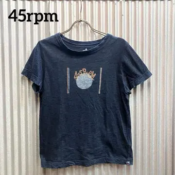 새상품급 45rpm 인디고 티셔츠