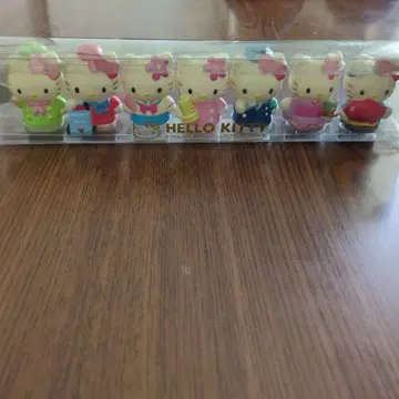 레어 레트로 헬로키티 7체 세트